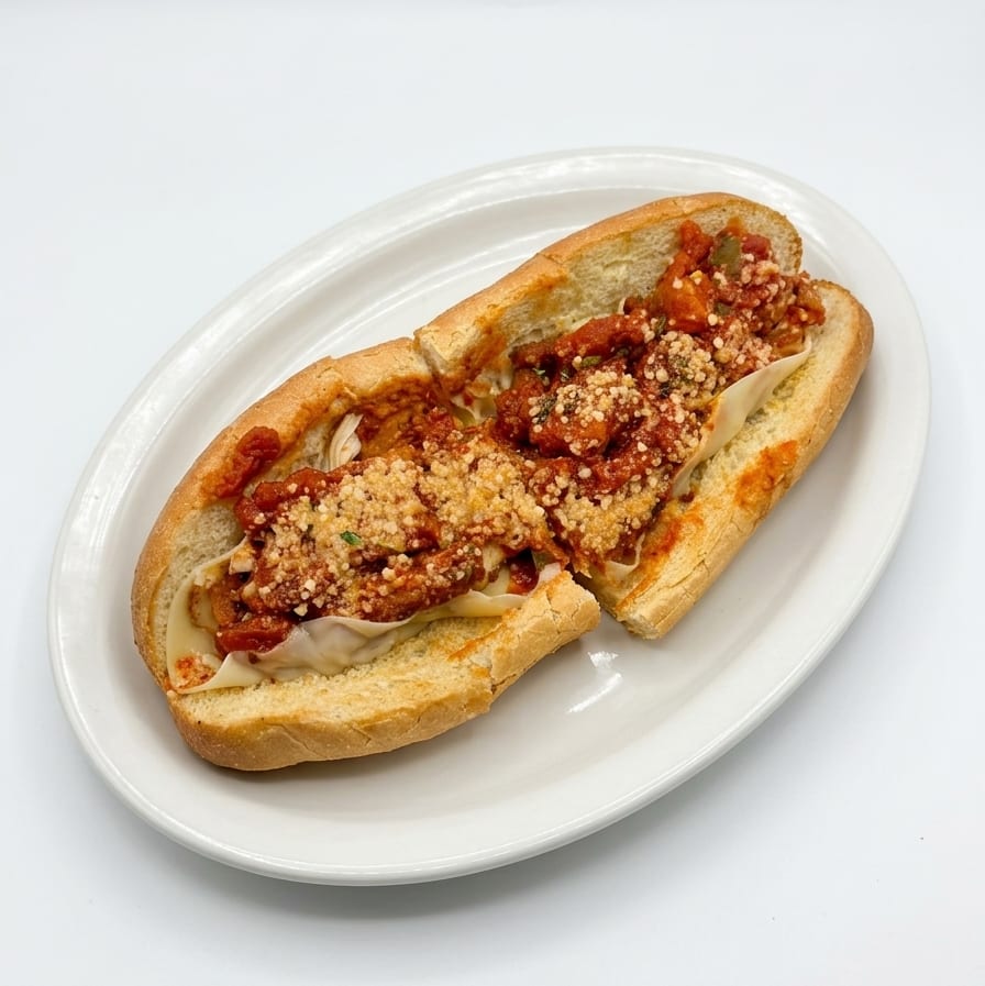 Chicken Parmigiana Sub.