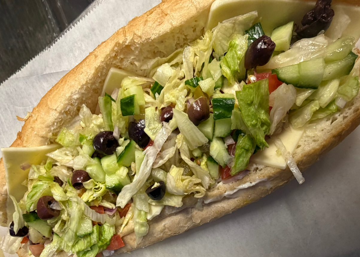 Cold Veggie Sub.