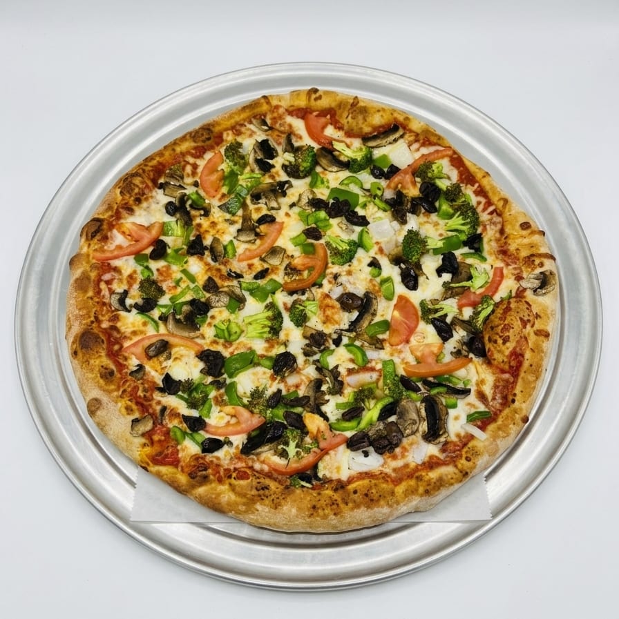 The Veggie Pizza.