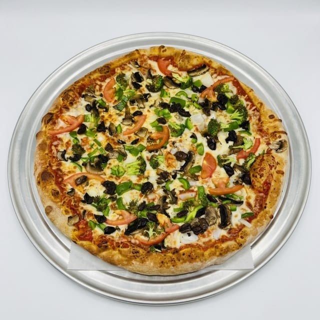 The Veggie Pizza.