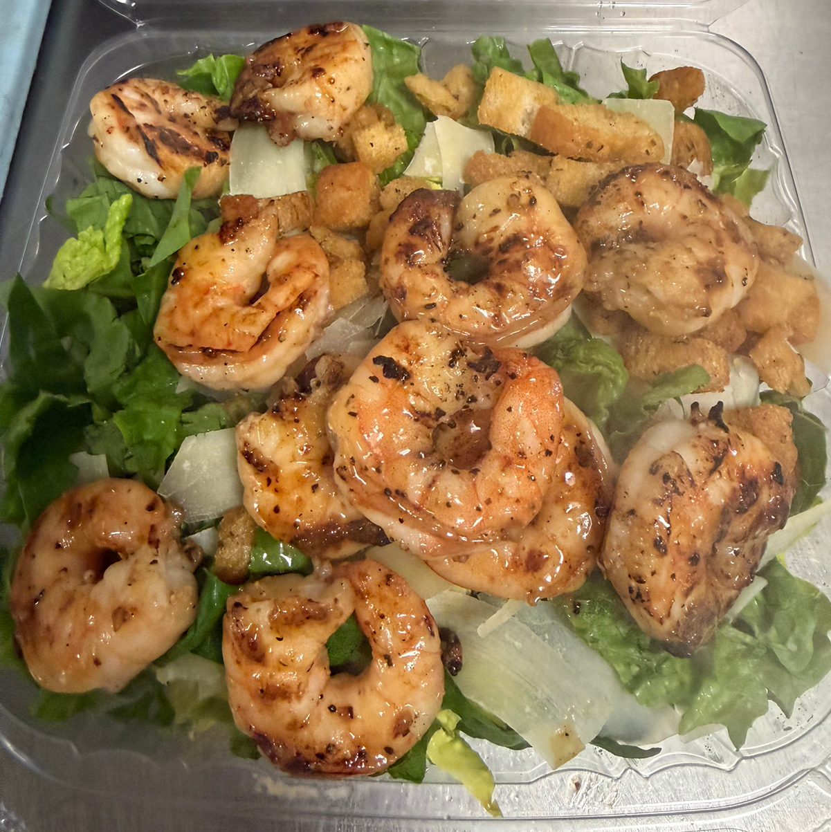 Caesar With Shrimp.