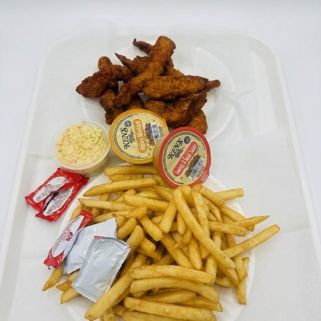 Chicken Finger Plate.